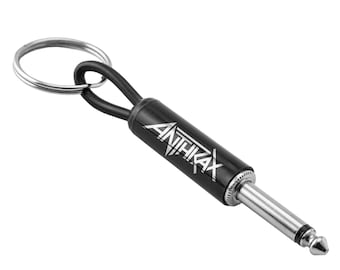 Llavero con el logotipo de Anthrax para guitarra