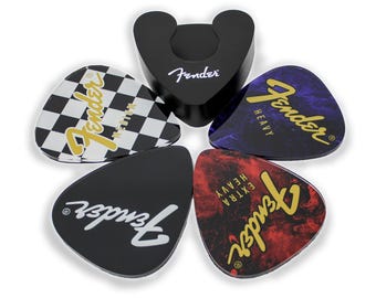 Fender Guitar Pick Shaped Coasters (Set of 4)