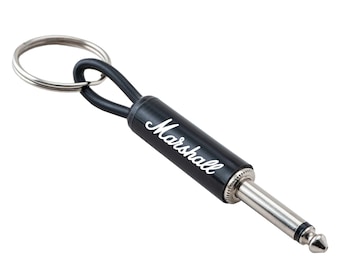 Llavero con conector de guitarra Marshall