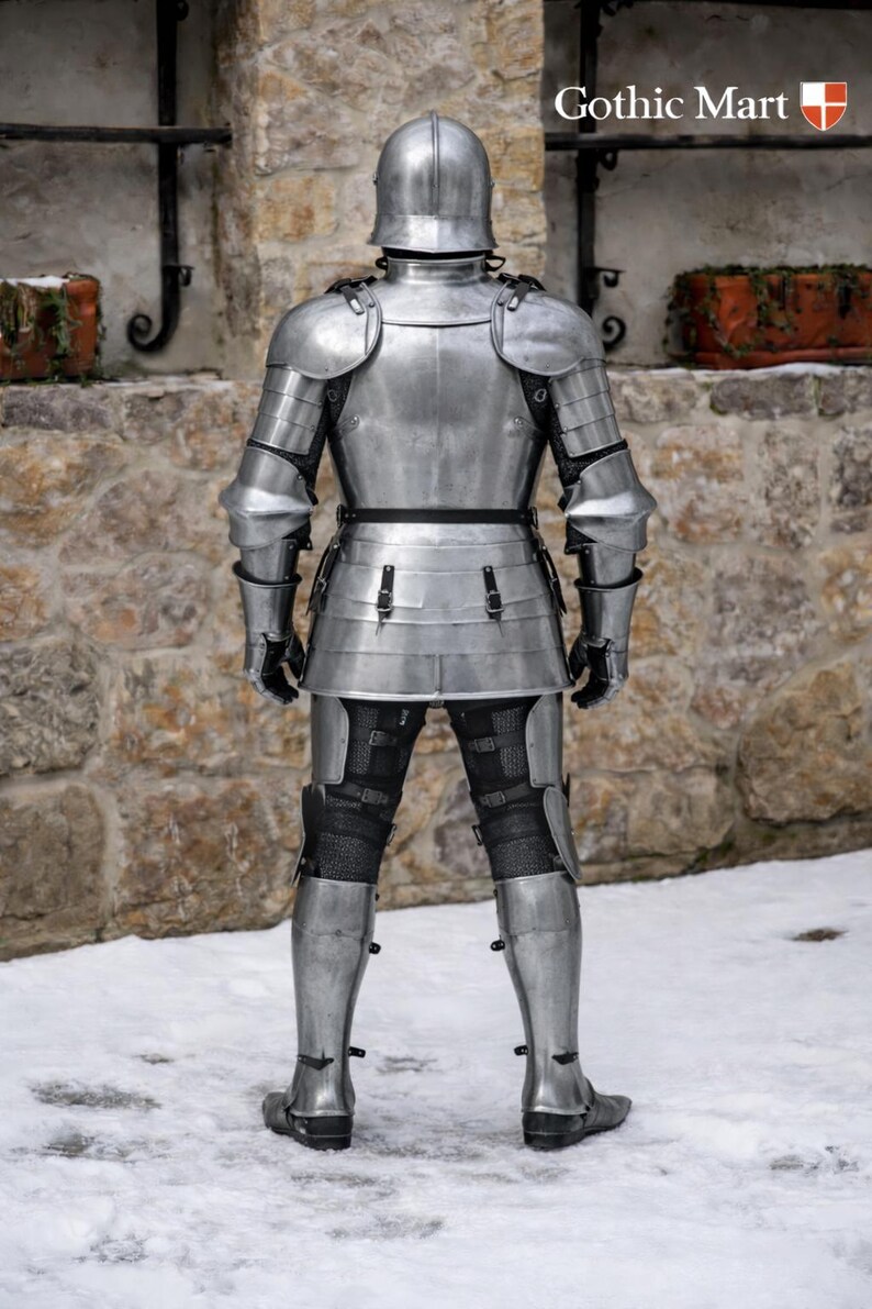 Medieval Gothic Full Plate Armor | Knight Steel Armor Suit ...