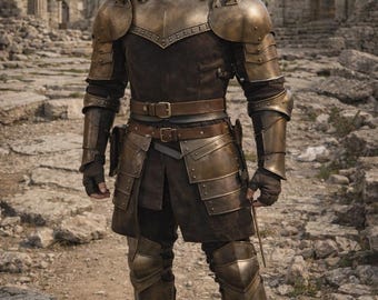 Medieval Knight Armor Costume | Full Body Warrior Outfit | Renaissance Cosplay Armor | LARP Knight Suit | Historical Warrior Clothing Armor
