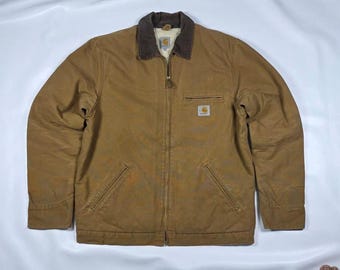 Carhartt J97 Detroit Jacket: Unisex Vintage Cotton Duck Workwear