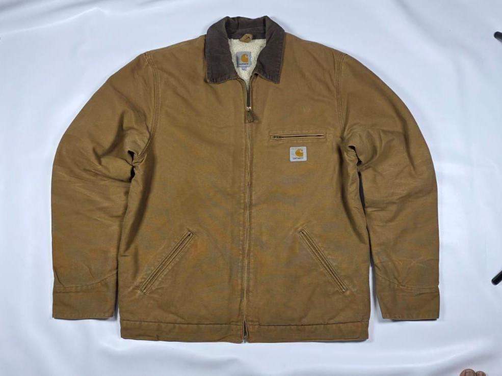 Carhartt J97 Detroit Jacket: Unisex Vintage Cotton Duck Workwear