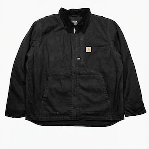 00s 初期 カーハート J02 トラディショナルジャケット 黒 ブラック 2000s Carhartt Black J02 Arctic Jacket (M) – DAMAGED GLITTER