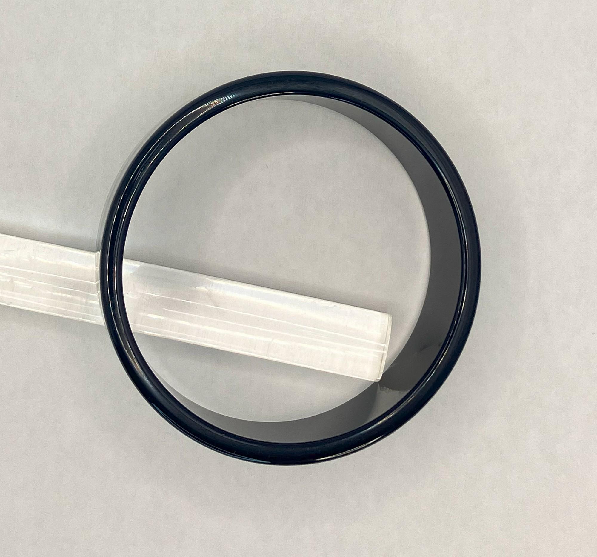 ヴィンテージ ルーサイト バングル - ダークブルー - Etsy 日本