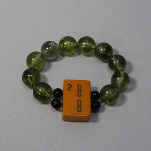 Vintage Bakelite Mah Jong Tile Bracelet image 3