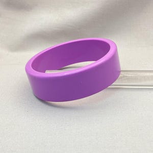 Vintage Best Plastics Lucite Bangle, Lavender Bangle