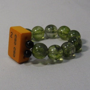 Vintage Bakelite Mah Jong Tile Bracelet image 5