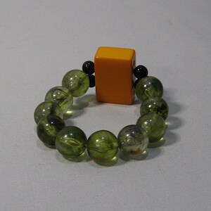 Vintage Bakelite Mah Jong Tile Bracelet image 2