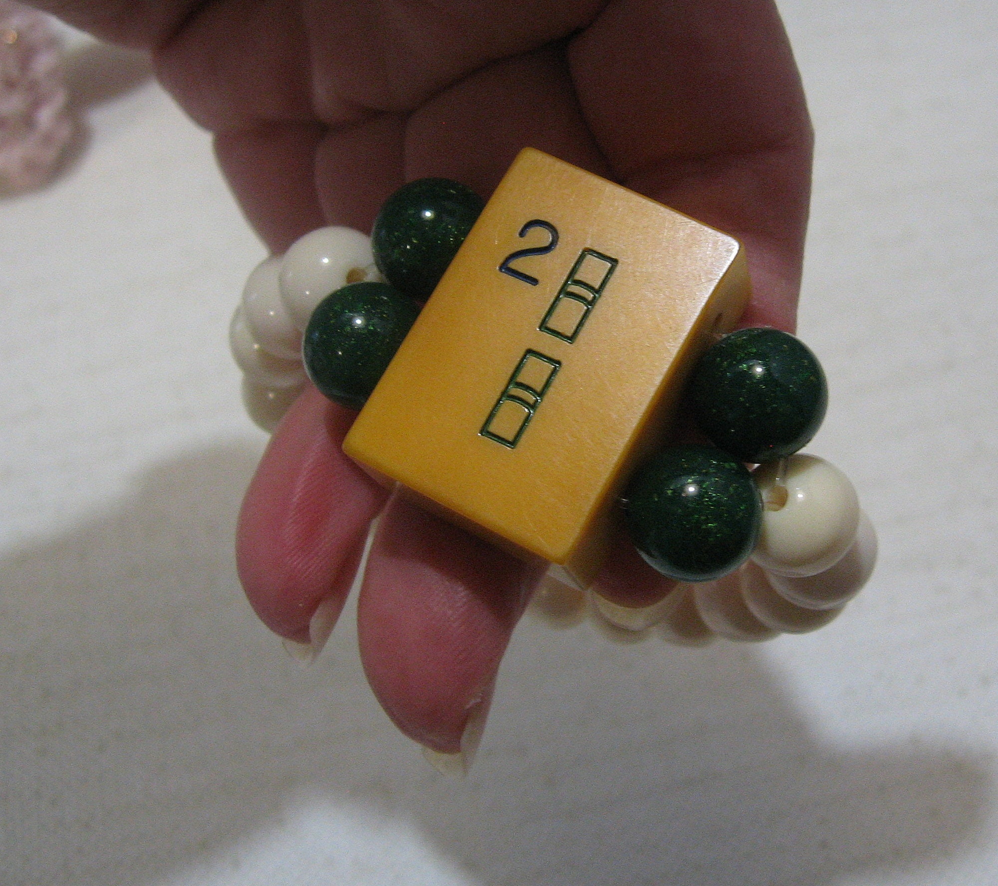 ヴィンテージ ベークライト 麻雀牌 ブレスレット 竹製 #2 - Etsy 日本