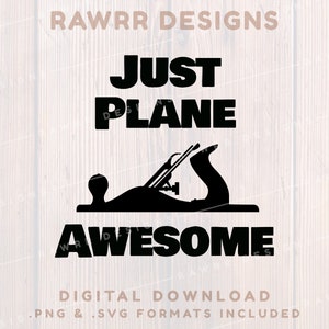 Just Plane Awesome Fathers Day svg