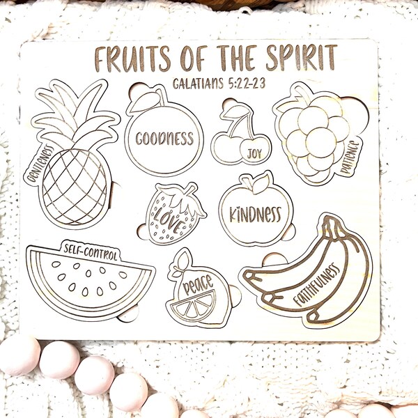 Fruits of the Spirit Etsy