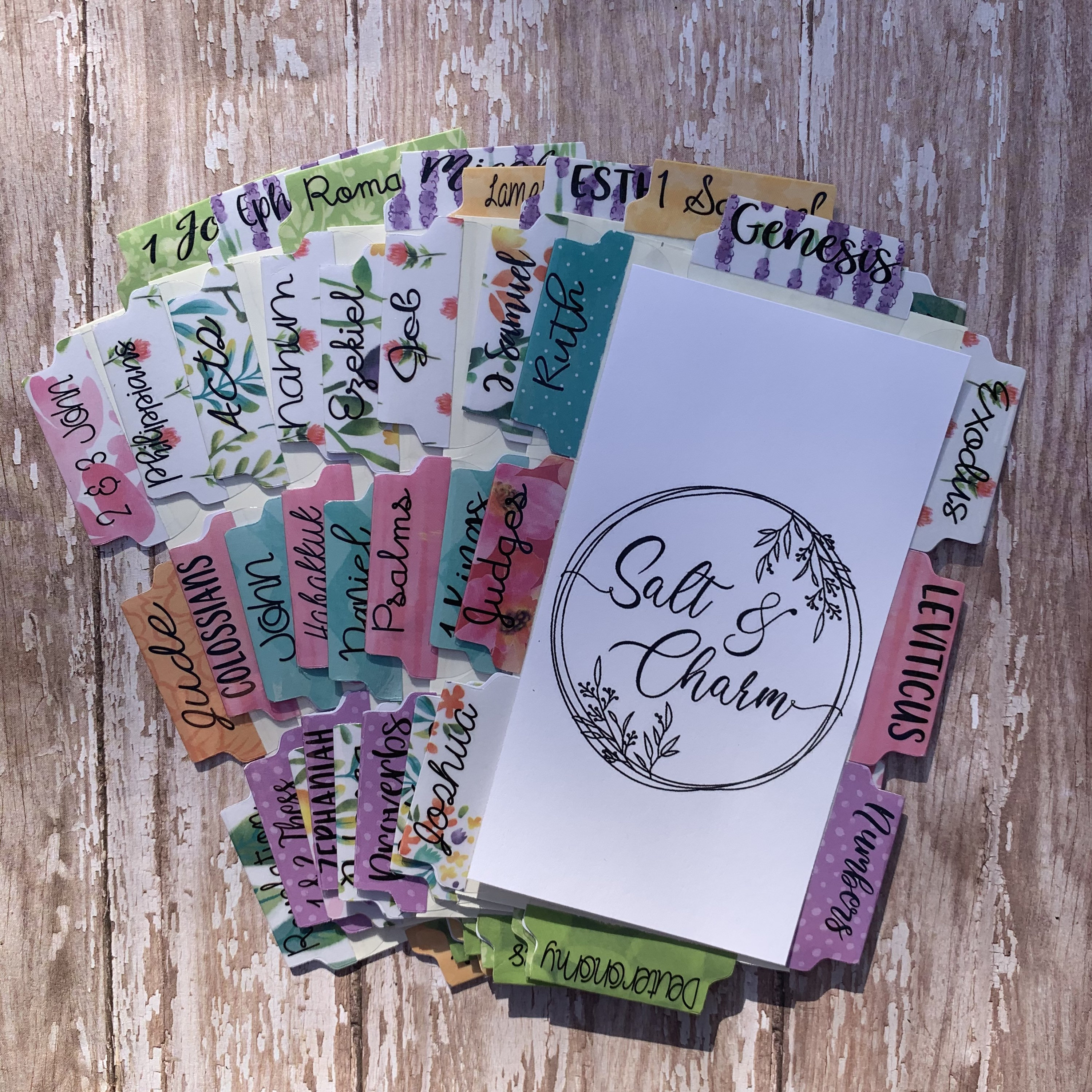 Bible Journaling Stickers, Clear Bible Stickers