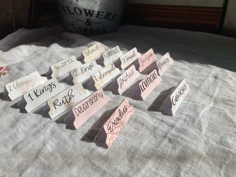 Be still Bible tabs Double Sided and Laminated with Adhesive. it/'s gone forever. LIMITED Once this sells out
