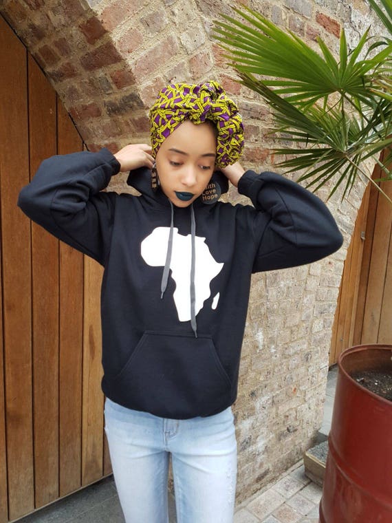 ankara hoodie styles