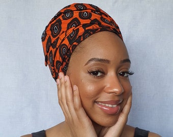 African Print Headwrap: Handmade Ankara Head Scarf
