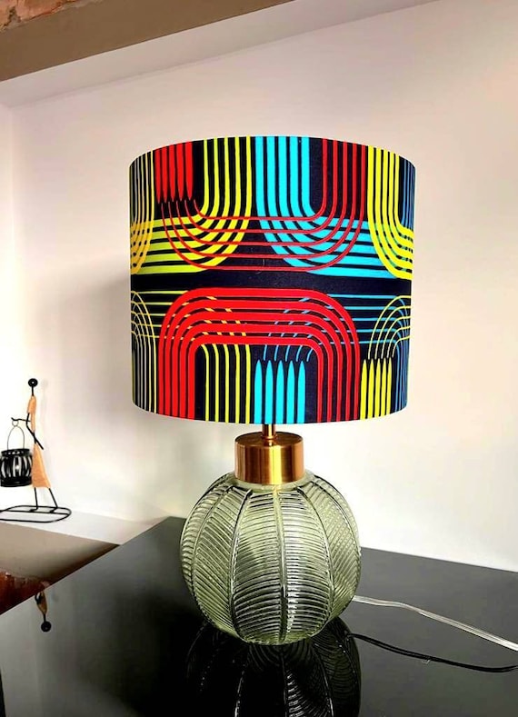 Handmade Bedside Pendant Drum Lampshade Ceiling Table or