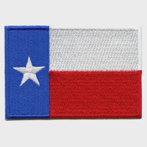 Parche de la bandera de Texas Heritage