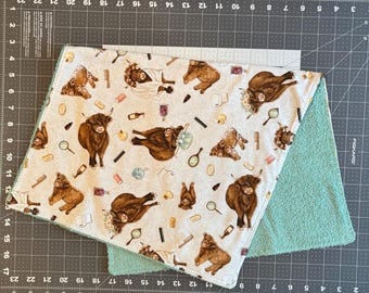 Highland Cow Bath Set