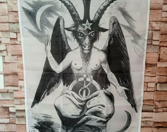 Bandiera bianca di Baphomet