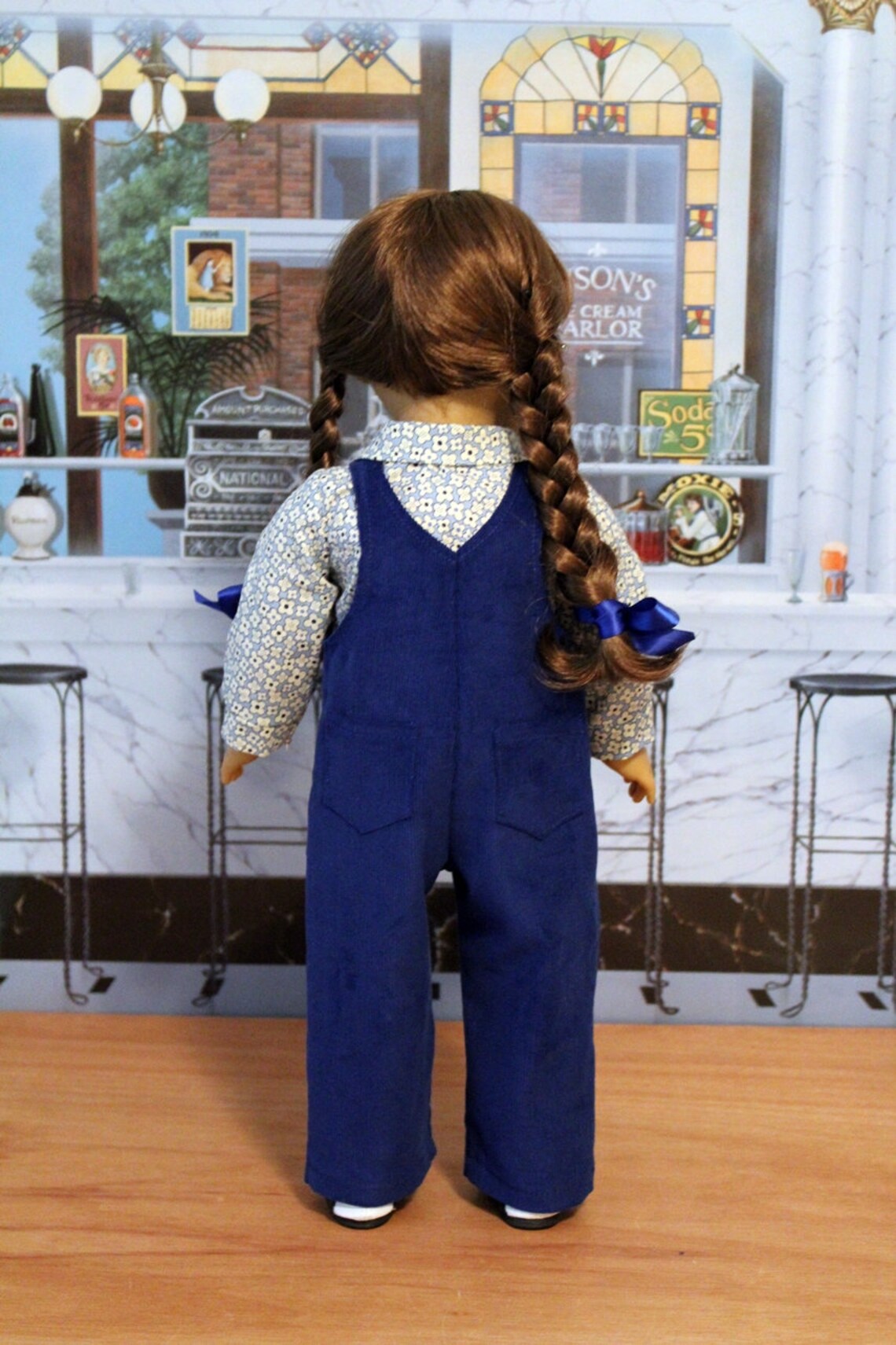 Overalls and Blouse for 18 Inch Dolls Etsy
