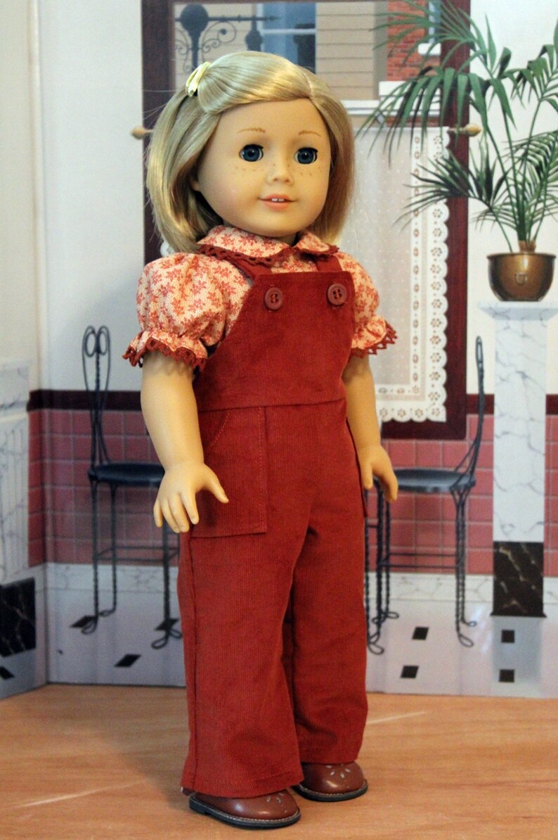 Overalls and Blouse for 18 Inch Dolls Etsy