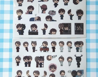 Hannigram Shimeji Sticker Sheets