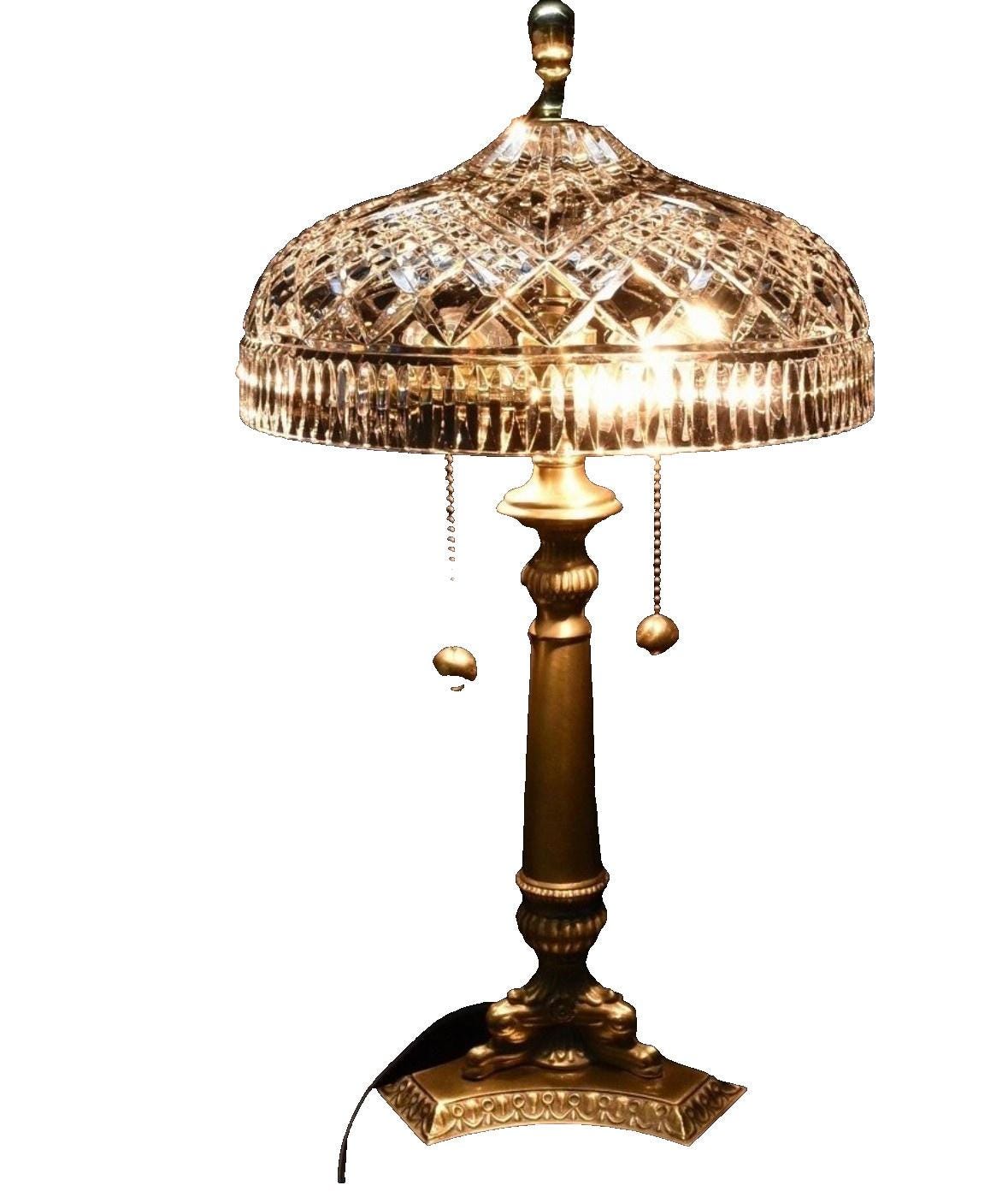Waterford crystal lamp - Etsy 日本