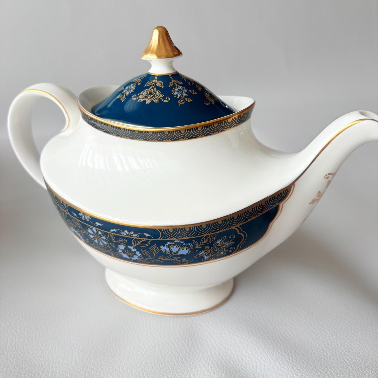 Royal Doulton Carlyle Teapot - Etsy