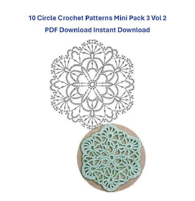 Circle Crochet Pattern Pack