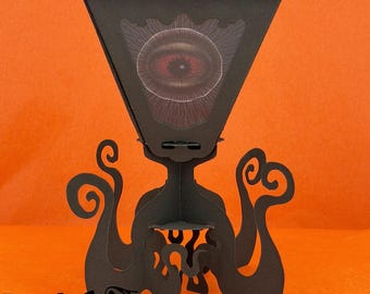 Spooklights: Creature Votive #1 (Red/Green Eye)
