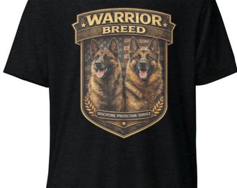 Belgischer Schäferhund Malinois T-Shirt, Krieger K9 Bekleidung