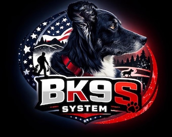BK9S System Car Magnet | Lost Dog Awareness, Recovery Support, Dog Lover Vinyl Sticker