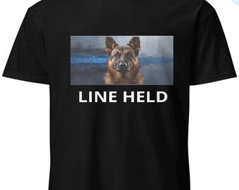 K9 dünne blaue Linie Hemd | Polizei Hund T-Shirt