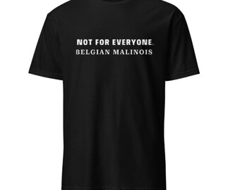 Belgisches Malinois-Shirt - Minimalistisches Arbeitshund-T-Shirt