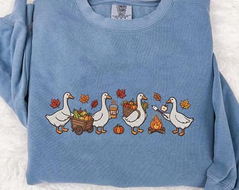 Cute Capybara Embroidery Shirt, Funny Rodent Lover Sweatshirt, Kawaii Capybara Riding Turtle Tee, Cozy Animal Lover Gift, Cottagecore Top