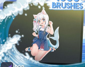 1000 Procreate Brushes Bundle | Complete Digital Brush Collection for Illustration, Painting & Design