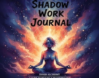 Shadow Work Journal | Inner Healing & Self-Discovery Workbook | Mental Health, Trauma Healing, Spiritual Growth Printable PDF