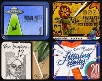 650 Procreate Brushes Mega Bundle | Massive Digital Brush Collection for Illustration, Painting & Design