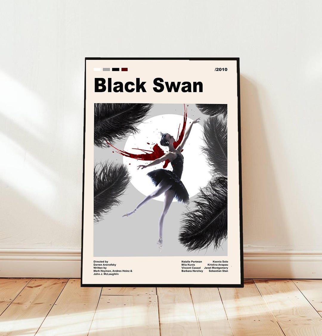 Black Swan, Classic Movie Posters, Natalie Portman Canvas Art Print ...
