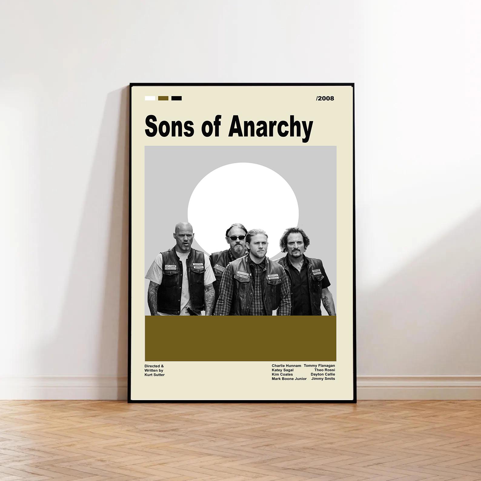 Sudadera Sons Of Anarchy, Unisex Con Capucha Y Cangurera | Meses sin