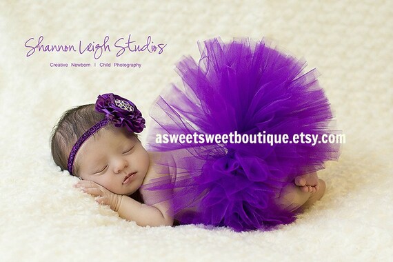 purple tutu for baby