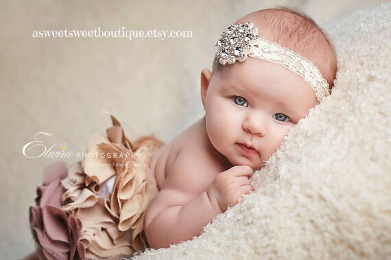 baby rhinestone headband