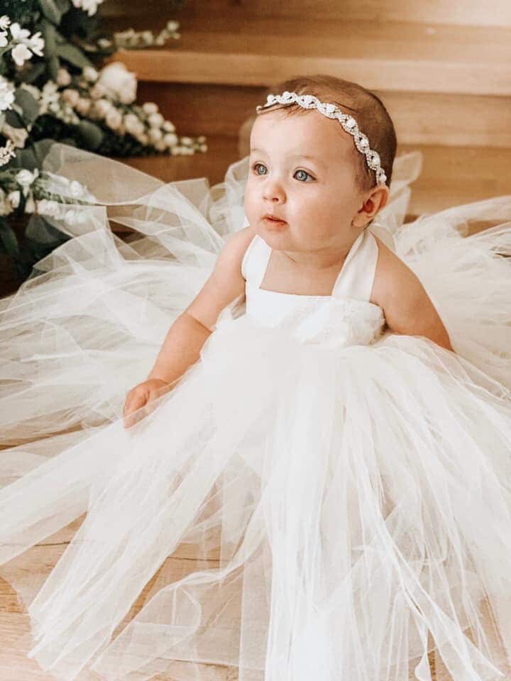 BAPTISM RHINESTONE HEADBAND Baby Rhinestone Headband Etsy