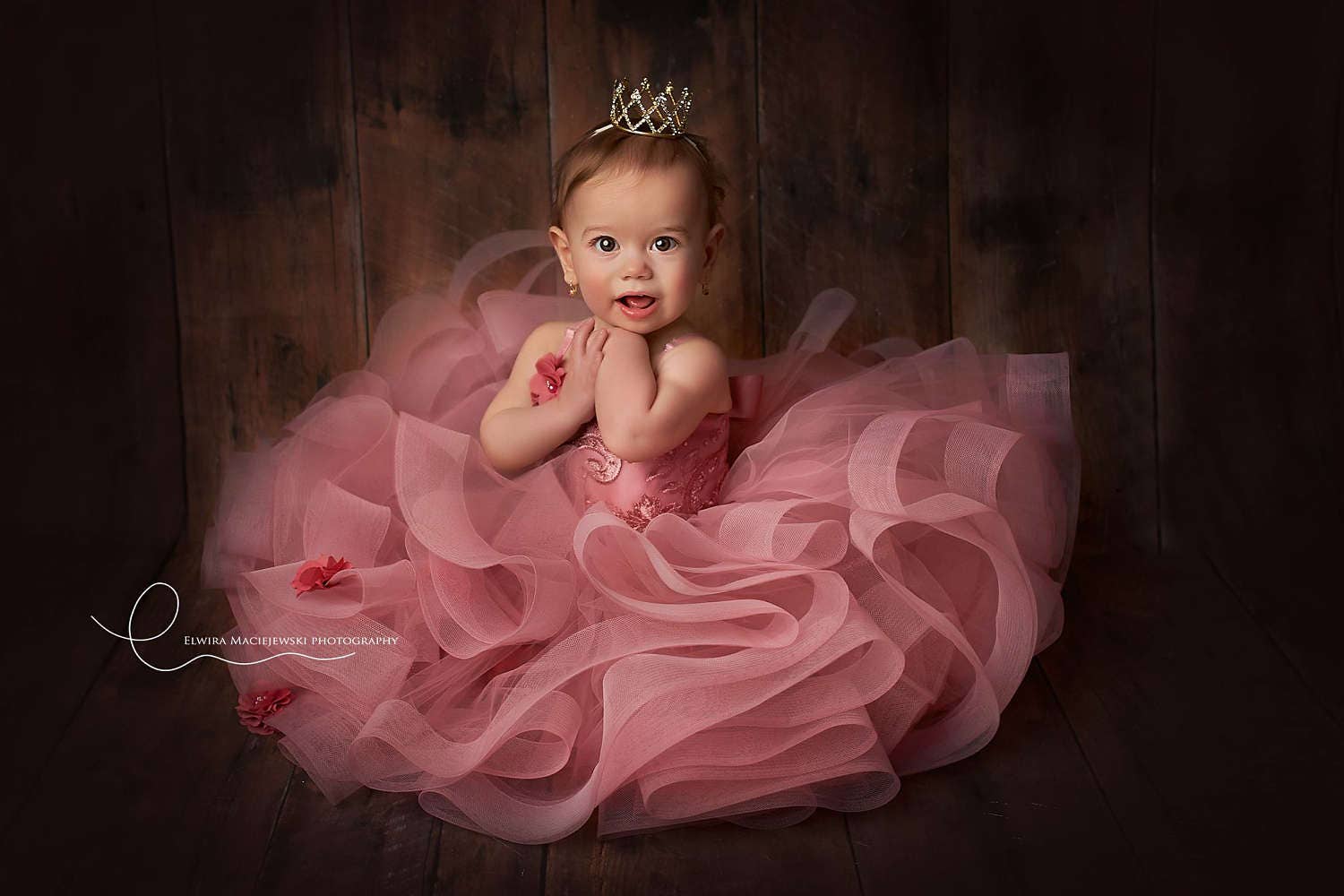 First Birthday Crown Newborn Crown Baby Girl Crown Headband