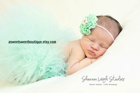 infant green tutu