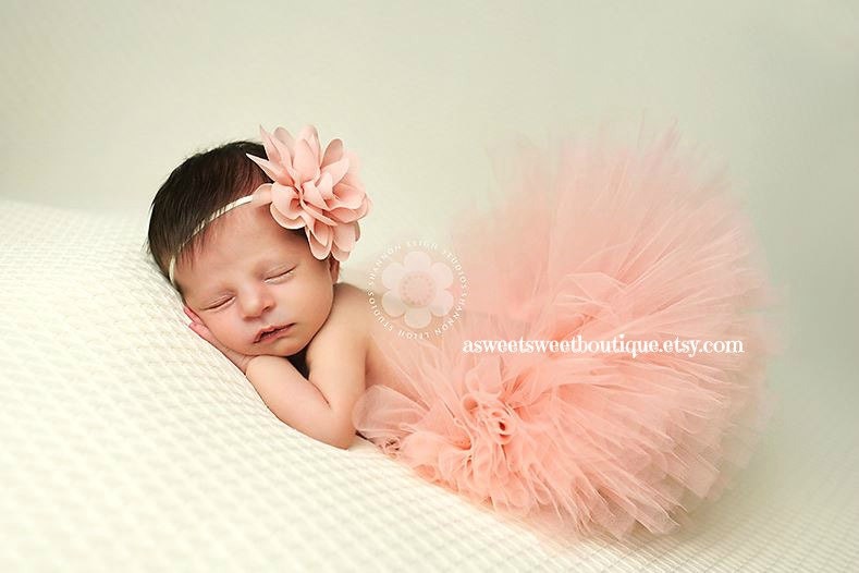 Neugeborenes Baby Mädchen Prinzessin Fotografie Prop Kostüm Stirnband+Tutu Rock 