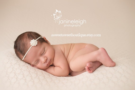 dainty newborn headbands