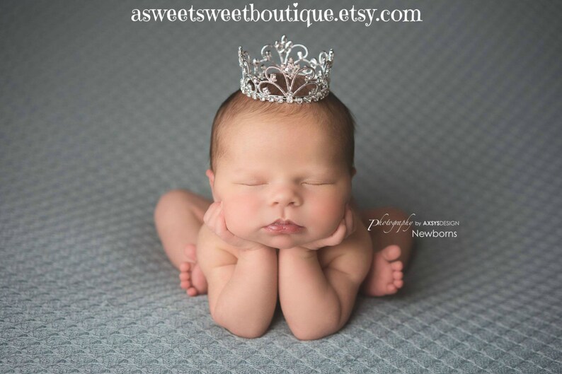 newborn tiara headband