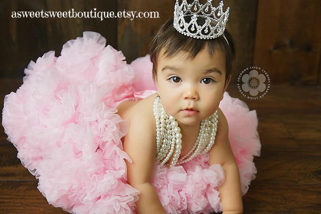 Toddler Tiara Headband, First Birthday Crown, Baby Tiara